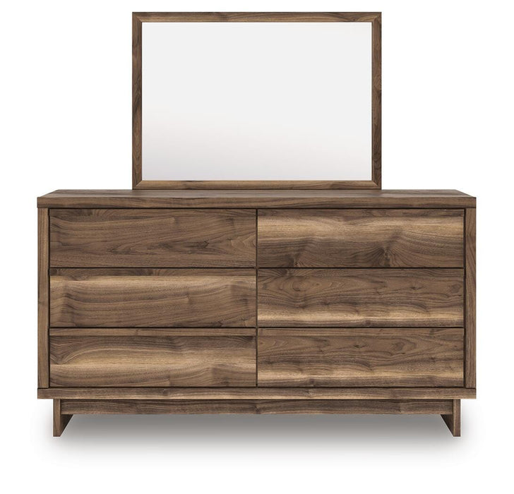 Chirason Dresser and Mirror - CasaBella Furniture (San Antonio, TX)