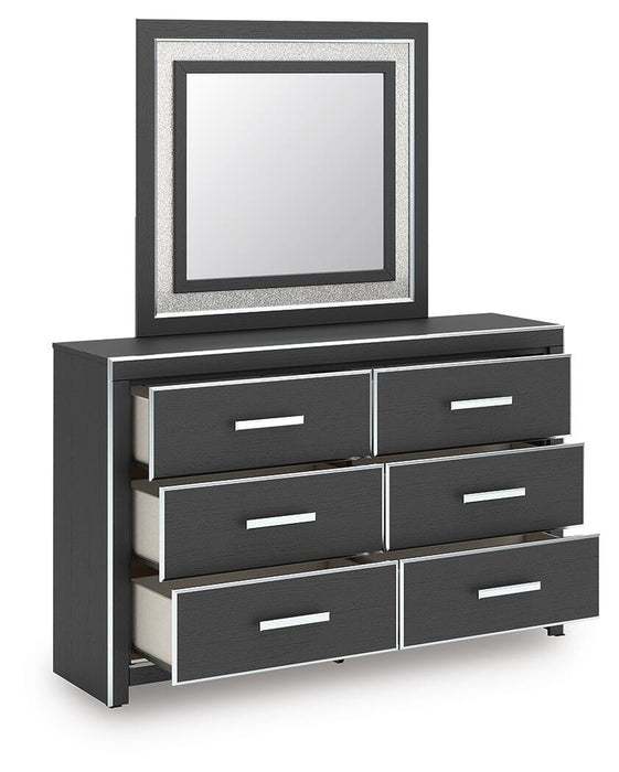 Zuraleus Dresser and Mirror - CasaBella Furniture (San Antonio, TX)