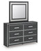 Zuraleus Dresser and Mirror - CasaBella Furniture (San Antonio, TX)