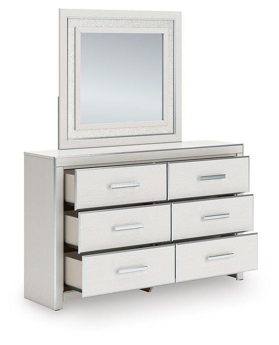 Zuraleus Dresser and Mirror - CasaBella Furniture (San Antonio, TX)