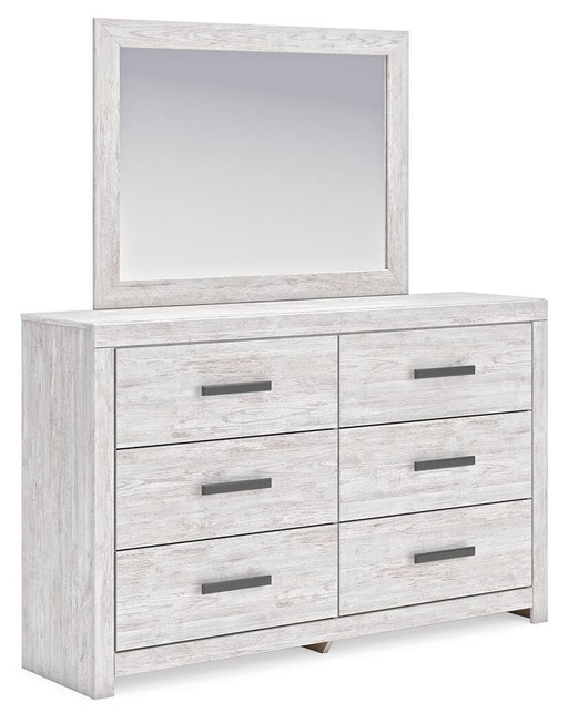 Cayboni Dresser and Mirror - CasaBella Furniture (San Antonio, TX)