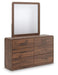 Fortlorn Dresser and Mirror - CasaBella Furniture (San Antonio, TX)