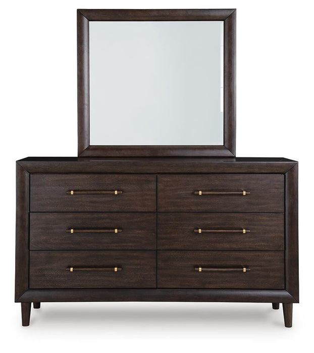 Dantenton Dresser and Mirror - CasaBella Furniture (San Antonio, TX)