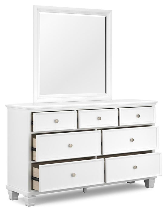 Fortman Dresser and Mirror - CasaBella Furniture (San Antonio, TX)