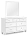 Fortman Dresser and Mirror - CasaBella Furniture (San Antonio, TX)