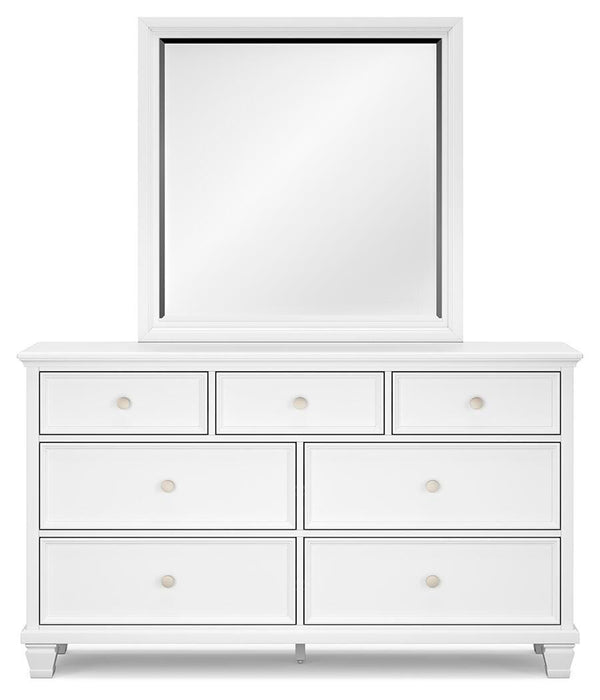 Fortman Dresser and Mirror - CasaBella Furniture (San Antonio, TX)