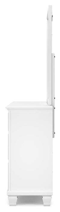 Fortman Dresser and Mirror - CasaBella Furniture (San Antonio, TX)