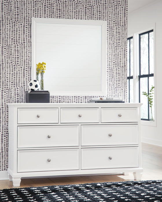 Fortman Dresser and Mirror - CasaBella Furniture (San Antonio, TX)