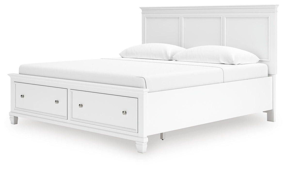 Fortman Panel Storage Bed - CasaBella Furniture (San Antonio, TX)
