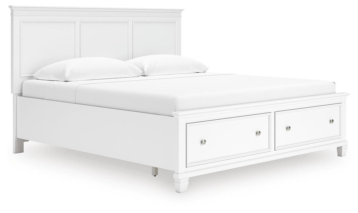 Fortman Panel Storage Bed - CasaBella Furniture (San Antonio, TX)