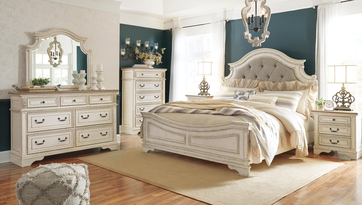 Realyn Upholstered Bed - CasaBella Furniture (San Antonio, TX)