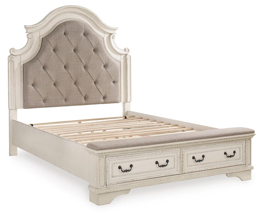 Realyn Upholstered Bed - CasaBella Furniture (San Antonio, TX)