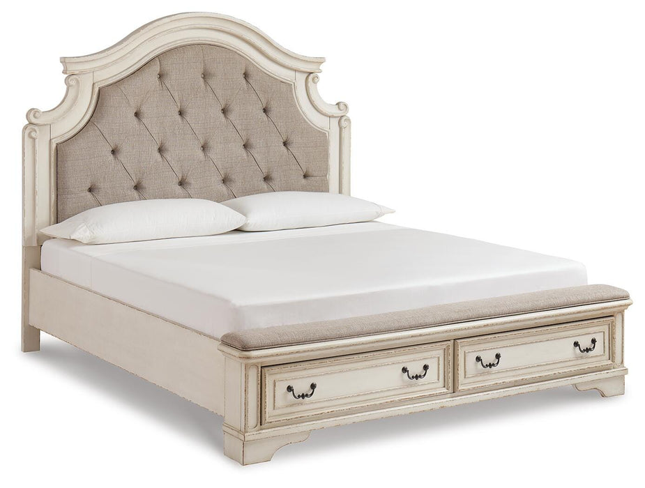 Realyn Upholstered Bed - CasaBella Furniture (San Antonio, TX)