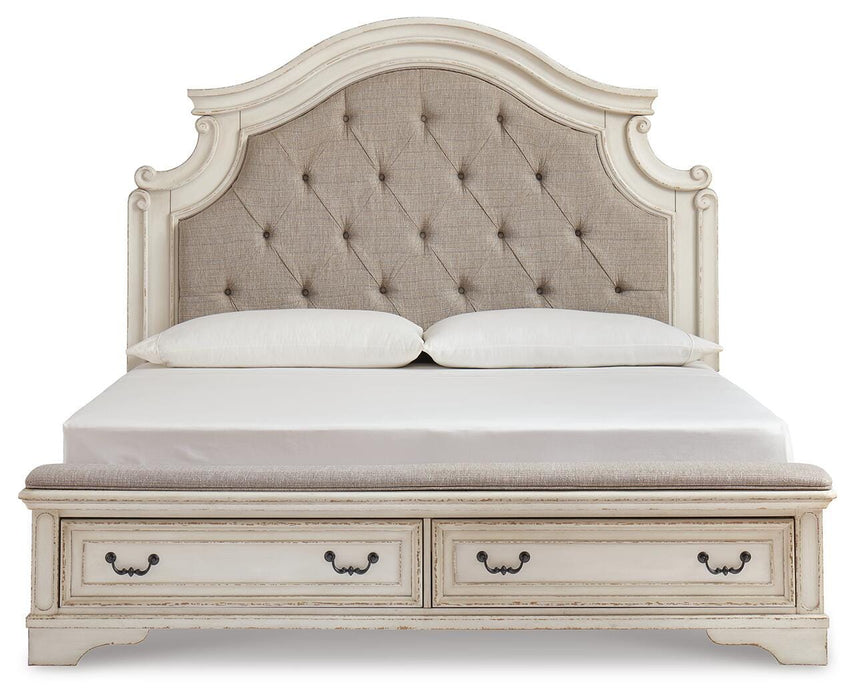 Realyn Upholstered Bed - CasaBella Furniture (San Antonio, TX)