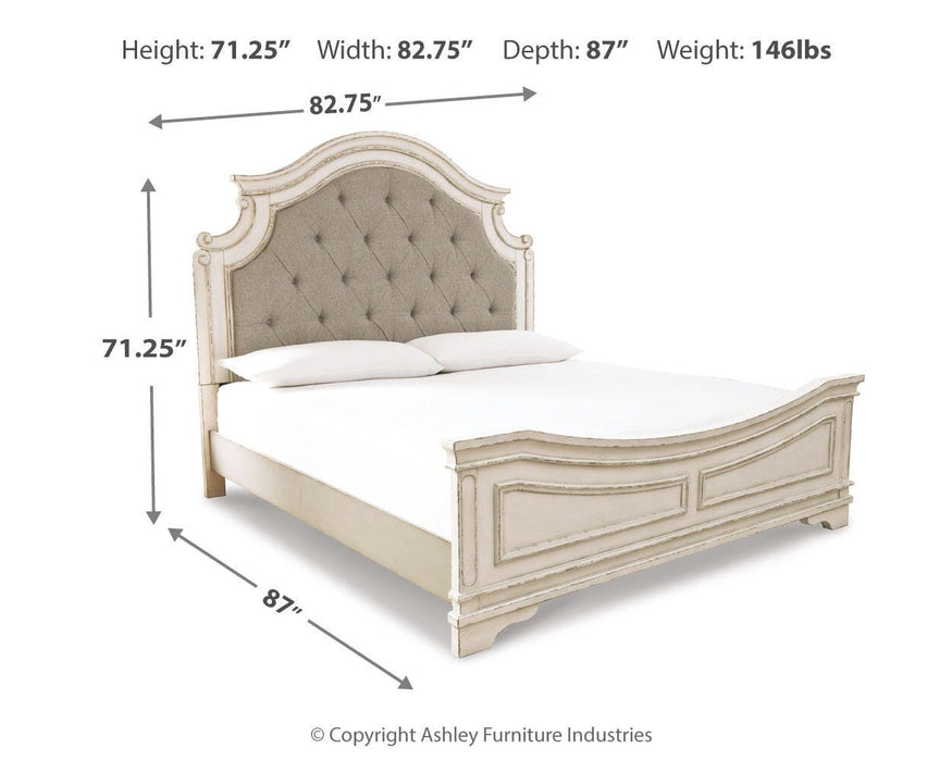 Realyn Upholstered Bed - CasaBella Furniture (San Antonio, TX)