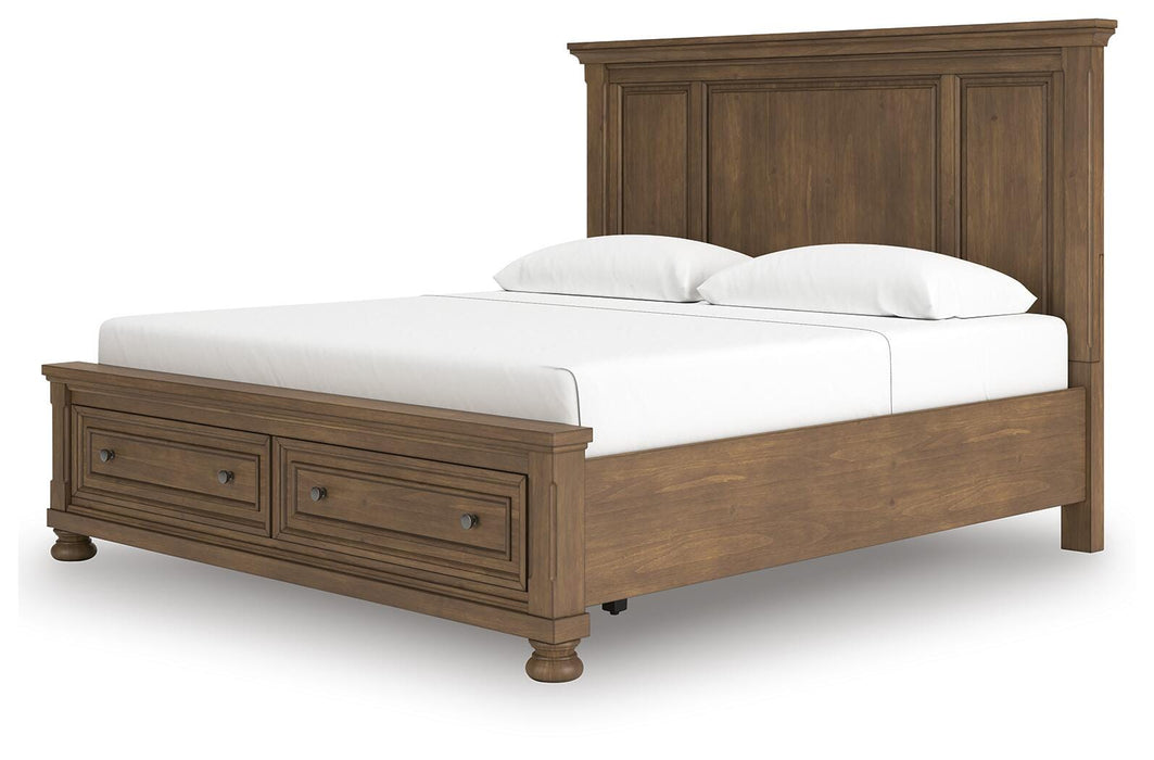 Feddinger Panel Storage Bed - CasaBella Furniture (San Antonio, TX)