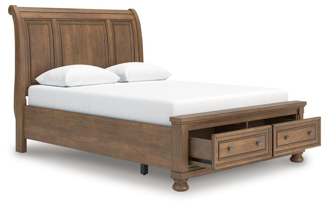 Feddinger Panel Storage Bed - CasaBella Furniture (San Antonio, TX)