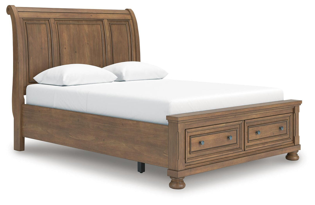 Feddinger Panel Storage Bed - CasaBella Furniture (San Antonio, TX)