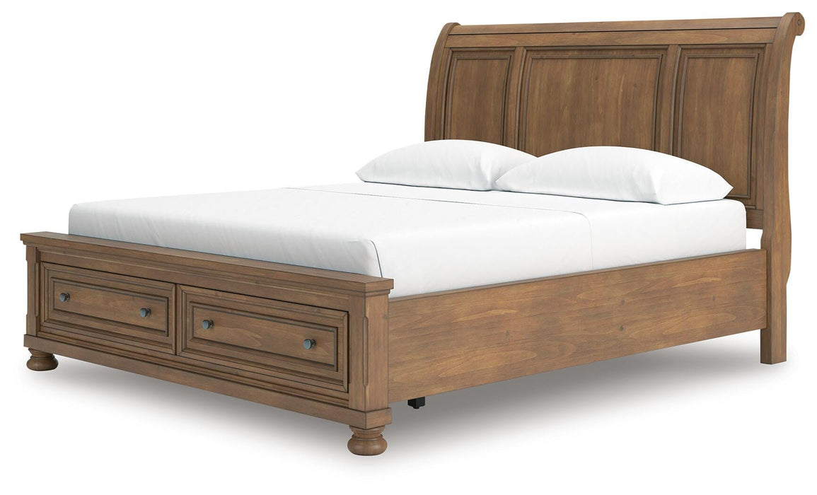 Feddinger Panel Storage Bed - CasaBella Furniture (San Antonio, TX)