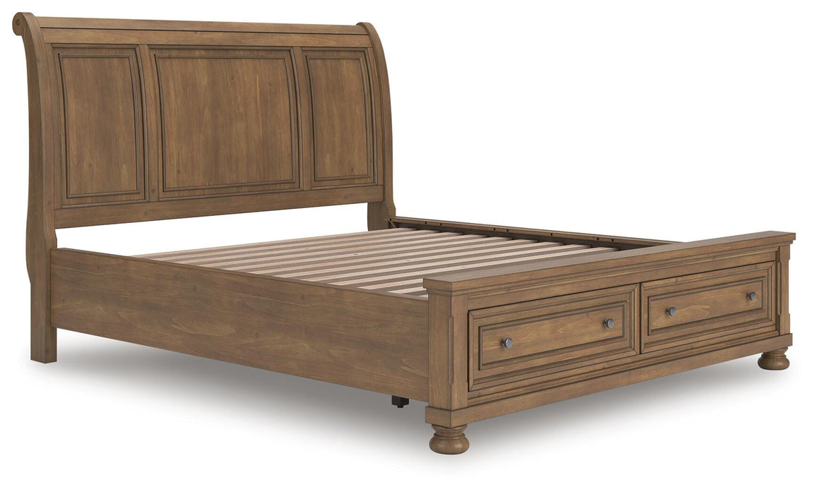 Feddinger Panel Storage Bed - CasaBella Furniture (San Antonio, TX)