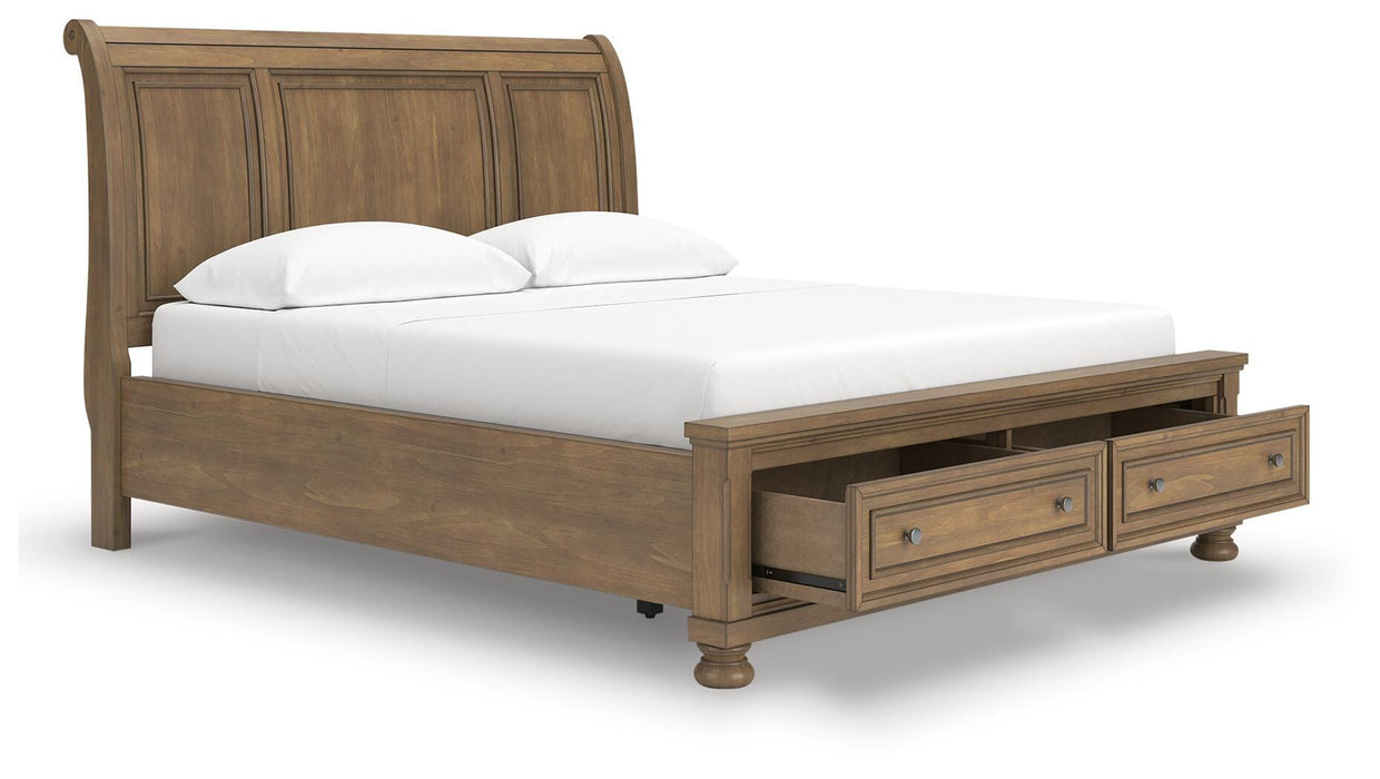 Feddinger Panel Storage Bed - CasaBella Furniture (San Antonio, TX)