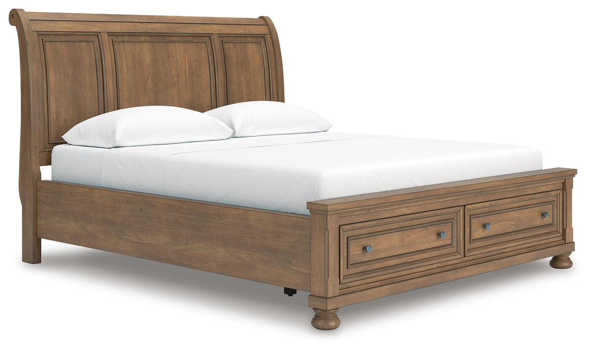 Feddinger Panel Storage Bed - CasaBella Furniture (San Antonio, TX)