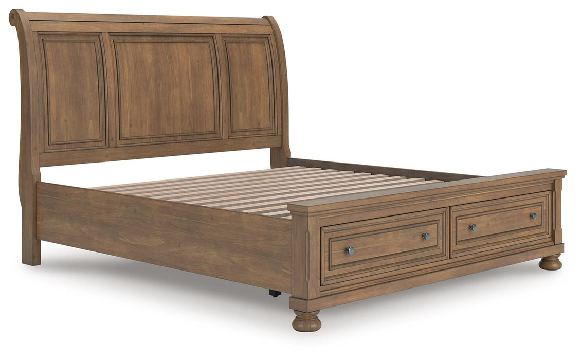 Feddinger Panel Storage Bed - CasaBella Furniture (San Antonio, TX)