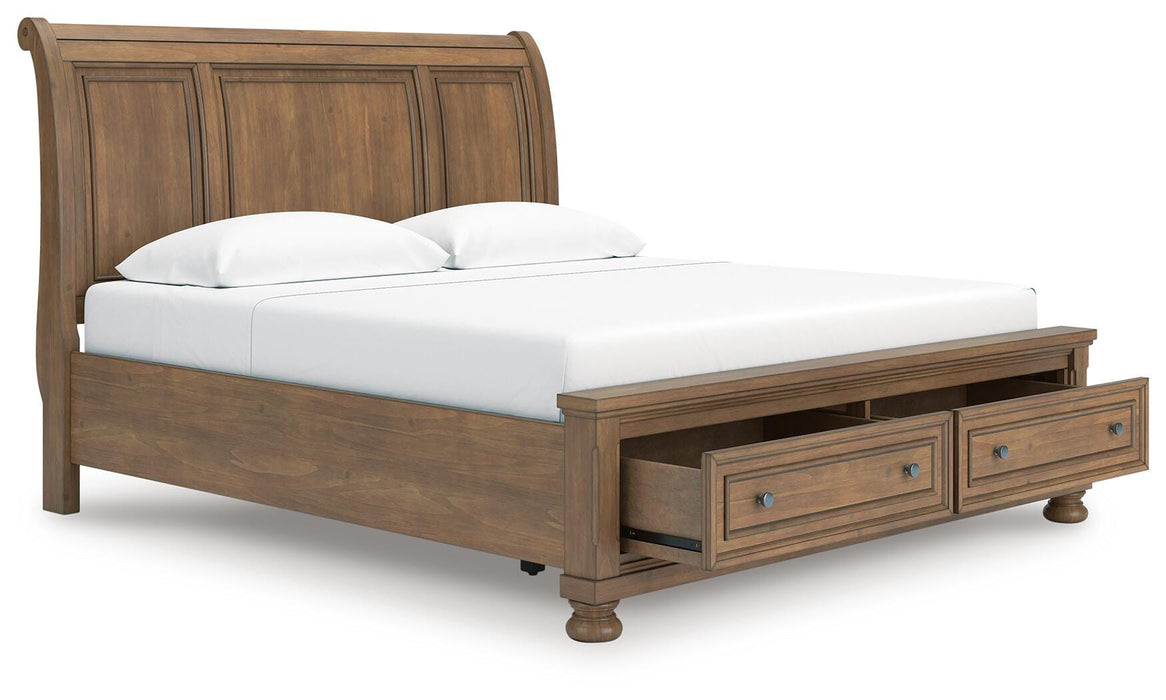 Feddinger Panel Storage Bed - CasaBella Furniture (San Antonio, TX)
