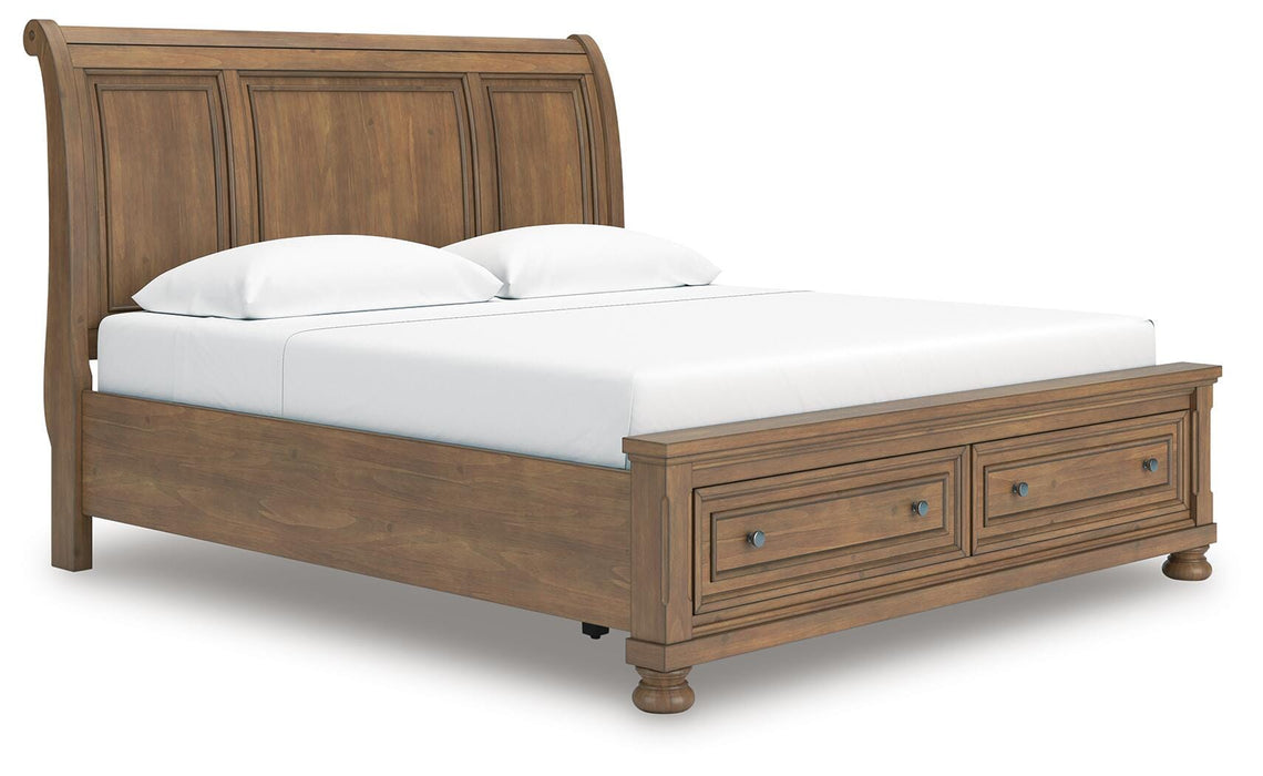 Feddinger Panel Storage Bed - CasaBella Furniture (San Antonio, TX)