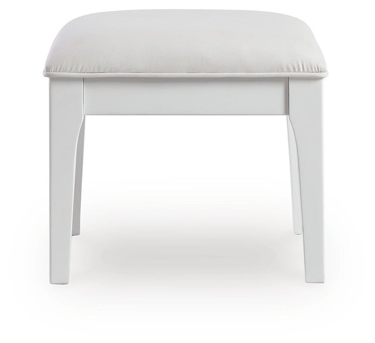 Chalanna Vanity Stool - CasaBella Furniture (San Antonio, TX)