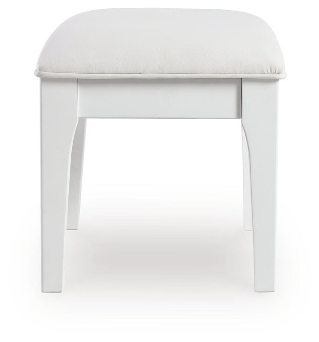 Chalanna Vanity Stool - CasaBella Furniture (San Antonio, TX)