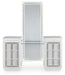 Chalanna Vanity with Mirror - CasaBella Furniture (San Antonio, TX)