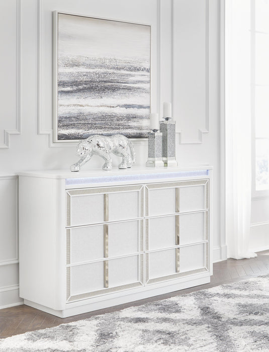 Chalanna Dresser - CasaBella Furniture (San Antonio, TX)