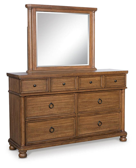 Chadworth Dresser and Mirror - CasaBella Furniture (San Antonio, TX)