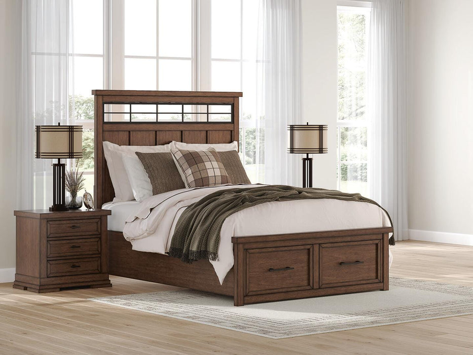 Taffenbrook Panel Storage Bed - CasaBella Furniture (San Antonio, TX)