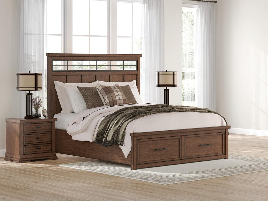 Taffenbrook Panel Storage Bed - CasaBella Furniture (San Antonio, TX)