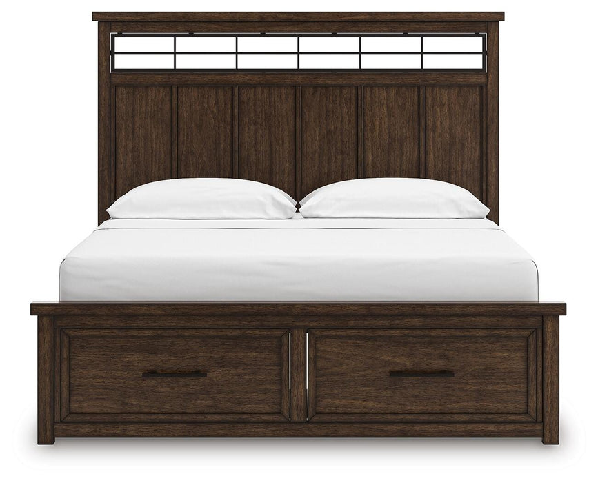 Taffenbrook Panel Storage Bed - CasaBella Furniture (San Antonio, TX)