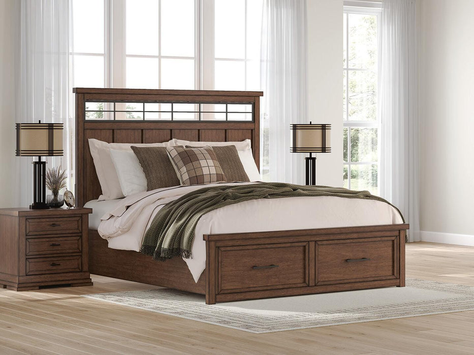 Taffenbrook Panel Storage Bed - CasaBella Furniture (San Antonio, TX)