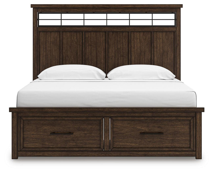 Taffenbrook Panel Storage Bed - CasaBella Furniture (San Antonio, TX)