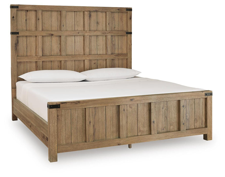 Ridgester Bed - CasaBella Furniture (San Antonio, TX)