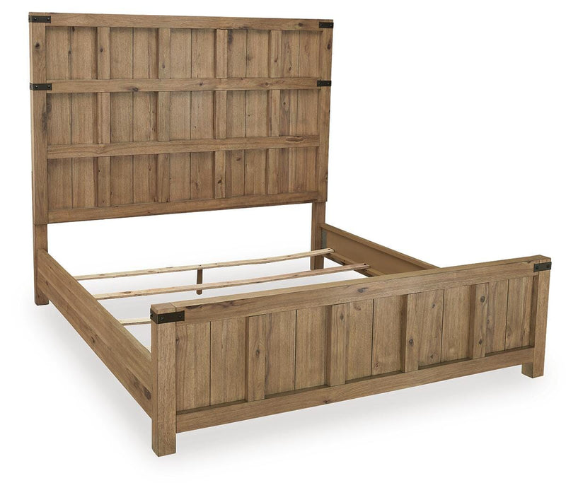 Ridgester Bed - CasaBella Furniture (San Antonio, TX)