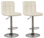 Bellatier Adjustable Height Bar Stool - CasaBella Furniture (San Antonio, TX)