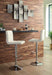 Bellatier Adjustable Height Bar Stool - CasaBella Furniture (San Antonio, TX)