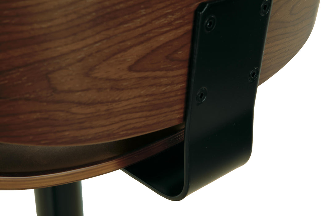 Bellatier Adjustable Height Bar Stool - CasaBella Furniture (San Antonio, TX)