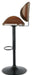Bellatier Adjustable Height Bar Stool - CasaBella Furniture (San Antonio, TX)