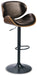 Bellatier Adjustable Height Bar Stool - CasaBella Furniture (San Antonio, TX)