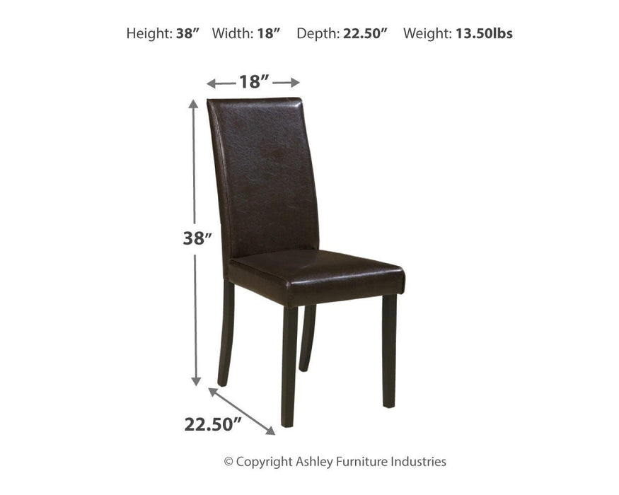 Kimonte Dining Chair - CasaBella Furniture (San Antonio, TX)