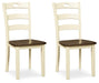 Woodanville Dining Chair Set - CasaBella Furniture (San Antonio, TX)