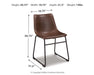 Centiar Dining Chair - CasaBella Furniture (San Antonio, TX)