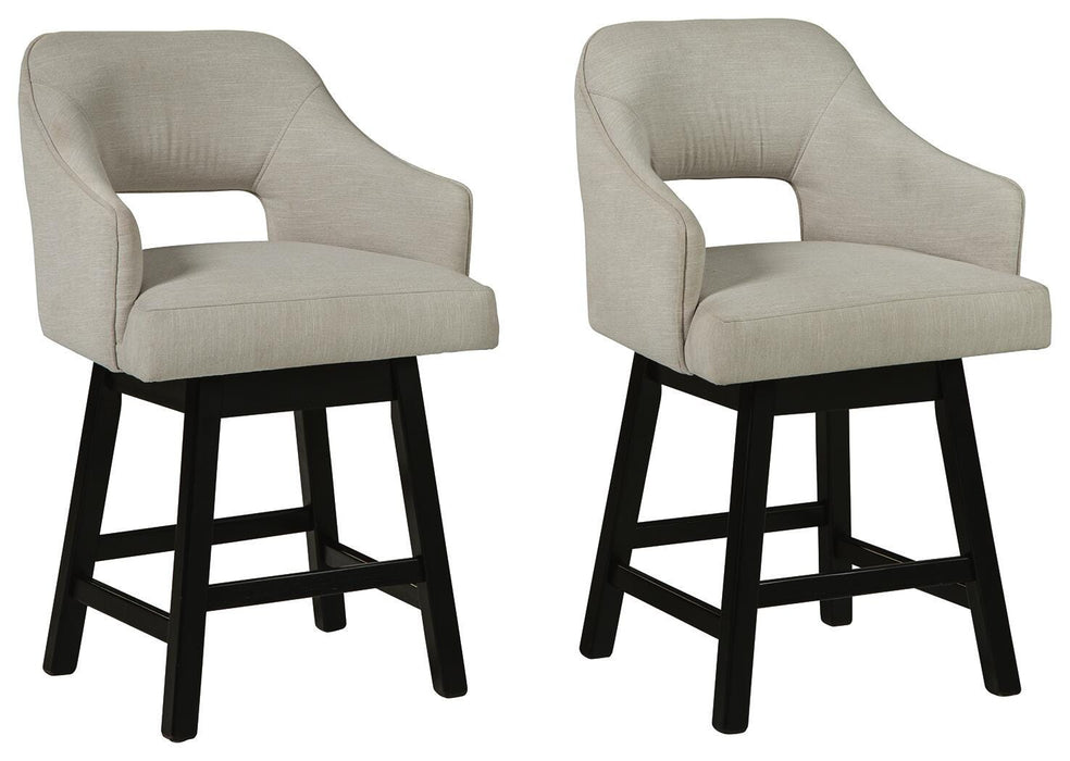Tallenger Bar Stool Set - CasaBella Furniture (San Antonio, TX)